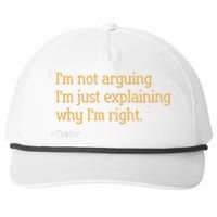 TAYLOR Gift Quote Funny Birthday Personalized Name Idea Snapback Five-Panel Rope Hat