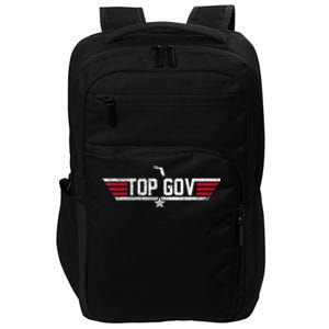 Top Gov Ron DeSantis Top Gov Florida Flag Impact Tech Backpack