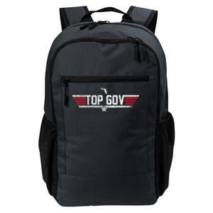 Top Gov Ron DeSantis Top Gov Florida Flag Daily Commute Backpack