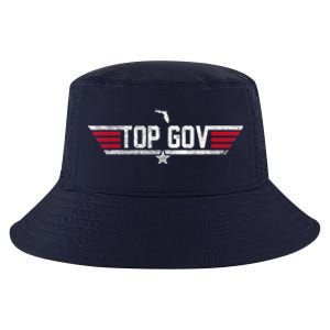 Top Gov Ron DeSantis Top Gov Florida Flag Cool Comfort Performance Bucket Hat