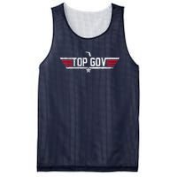 Top Gov Ron DeSantis Top Gov Florida Flag Mesh Reversible Basketball Jersey Tank