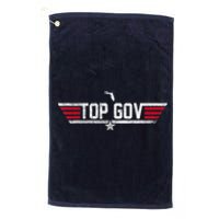 Top Gov Ron DeSantis Top Gov Florida Flag Platinum Collection Golf Towel