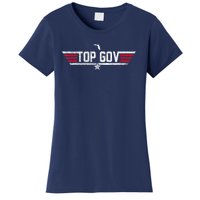 Top Gov Ron DeSantis Top Gov Florida Flag Women's T-Shirt