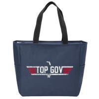 Top Gov Ron DeSantis Top Gov Florida Flag Zip Tote Bag