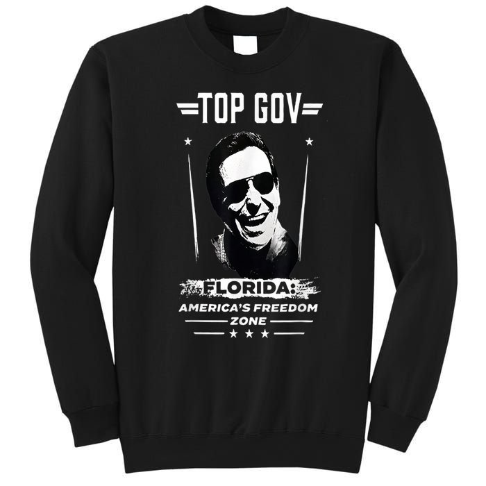 Top Gov Ron DeSantis Top Gov Sweatshirt