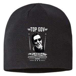 Top Gov Ron DeSantis Top Gov Sustainable Beanie