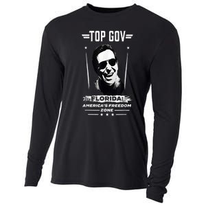 Top Gov Ron DeSantis Top Gov Cooling Performance Long Sleeve Crew