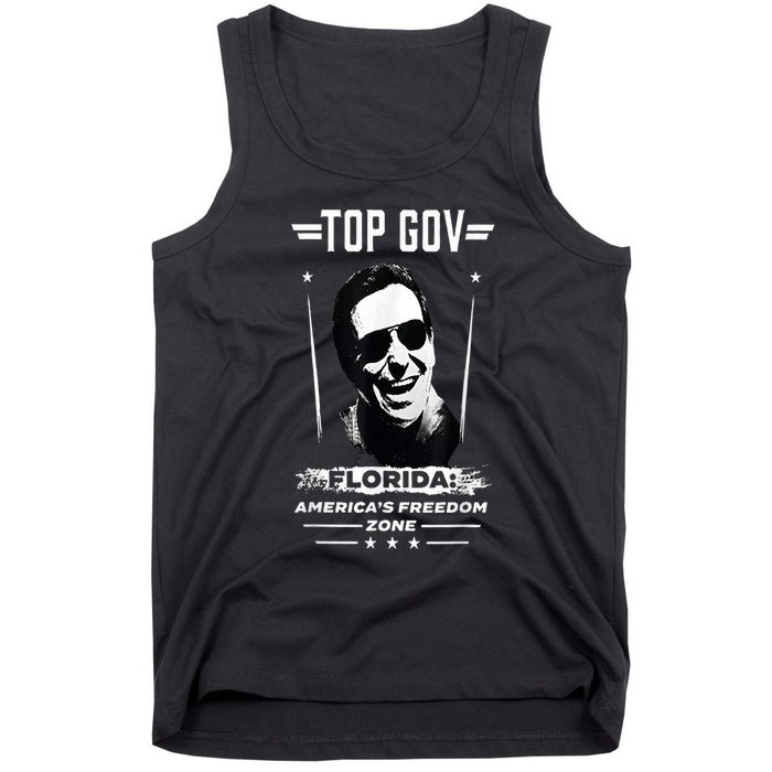 Top Gov Ron DeSantis Top Gov Tank Top