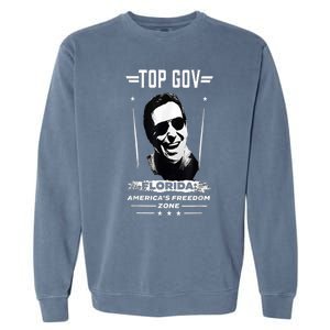 Top Gov Ron DeSantis Top Gov Garment-Dyed Sweatshirt