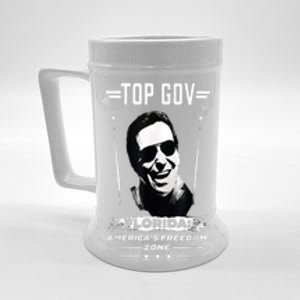 Top Gov Ron DeSantis Top Gov Beer Stein