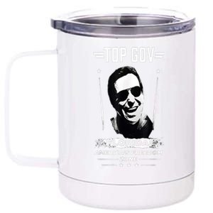 Top Gov Ron DeSantis Top Gov 12 oz Stainless Steel Tumbler Cup