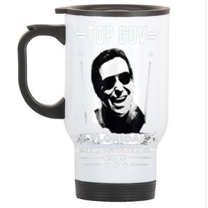 Top Gov Ron DeSantis Top Gov Stainless Steel Travel Mug