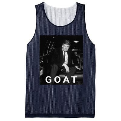 Trump Goat Republican Conservative Gift Trump 2024 Mesh Reversible Basketball Jersey Tank