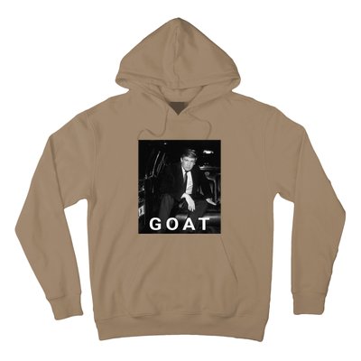 Trump Goat Republican Conservative Gift Trump 2024 Hoodie