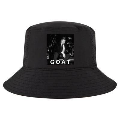 Trump Goat Republican Conservative Gift Trump 2024 Cool Comfort Performance Bucket Hat