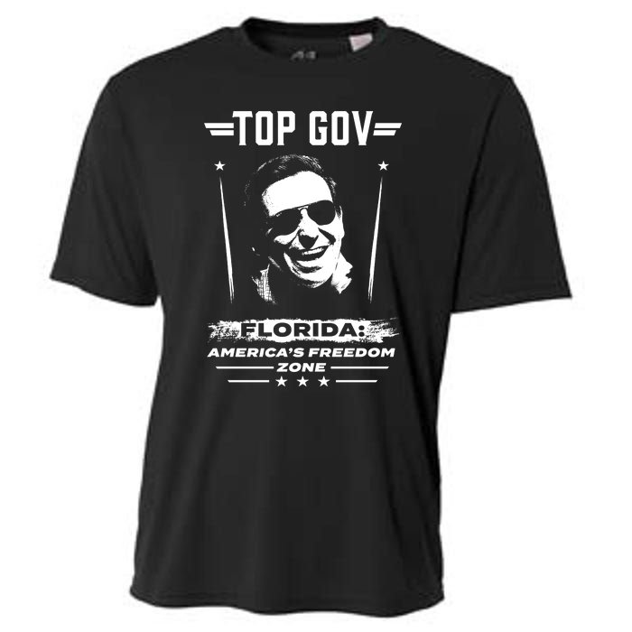 Top Gov, Ron DeSantis Cooling Performance Crew T-Shirt