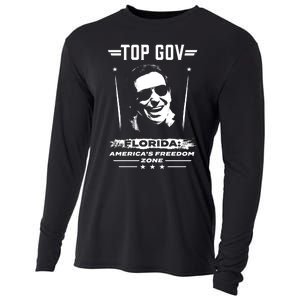 Top Gov, Ron DeSantis Cooling Performance Long Sleeve Crew