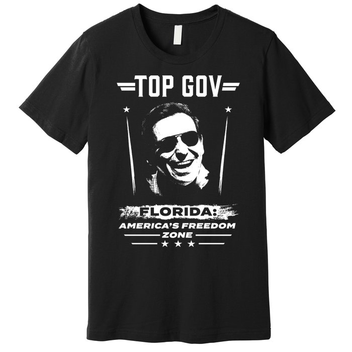 Top Gov, Ron DeSantis Premium T-Shirt