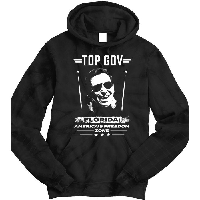 Top Gov, Ron DeSantis Tie Dye Hoodie