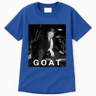 Trump Goat Republican Conservative Gift Trump 2024 Tall T-Shirt