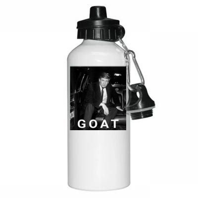 Trump Goat Republican Conservative Gift Trump 2024 Aluminum Water Bottle 