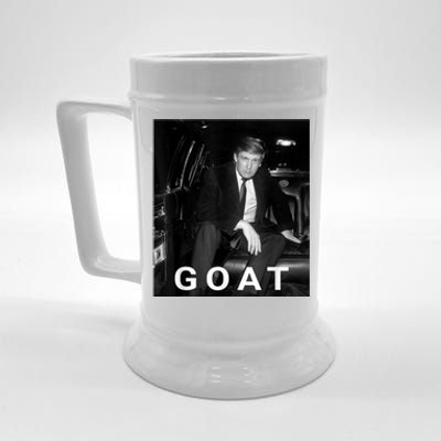 Trump Goat Republican Conservative Gift Trump 2024 Beer Stein