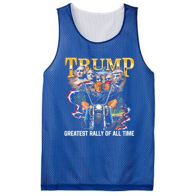 Trump Greatest Rally Of All Time Cute Gift Mesh Reversible Basketball Jersey Tank