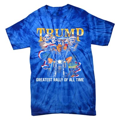 Trump Greatest Rally Of All Time Cute Gift Tie-Dye T-Shirt