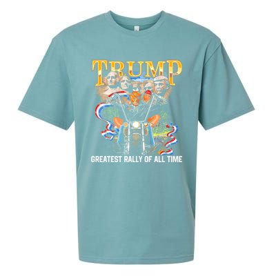 Trump Greatest Rally Of All Time Cute Gift Sueded Cloud Jersey T-Shirt