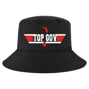 Top Gov Ron DeSantis Top Gov America’s Freedom Zone Cool Comfort Performance Bucket Hat