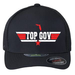 Top Gov Ron DeSantis Top Gov America’s Freedom Zone Flexfit Unipanel Trucker Cap