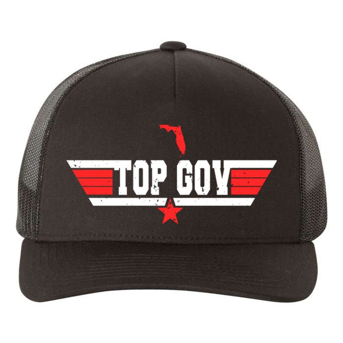 Top Gov Ron DeSantis Top Gov America’s Freedom Zone Yupoong Adult 5-Panel Trucker Hat