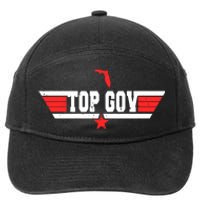 Top Gov Ron DeSantis Top Gov America’s Freedom Zone 7-Panel Snapback Hat