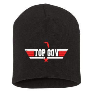 Top Gov Ron DeSantis Top Gov America’s Freedom Zone Short Acrylic Beanie