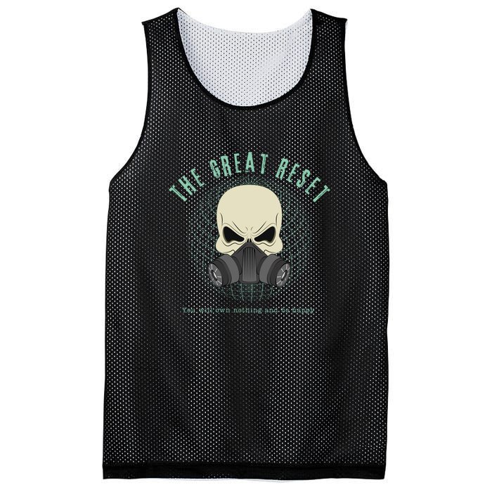 The Great Reset Mesh Reversible Basketball Jersey Tank