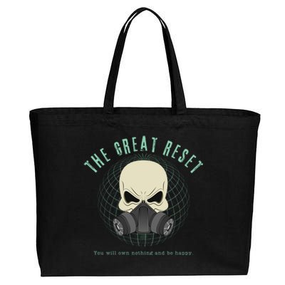 The Great Reset Cotton Canvas Jumbo Tote