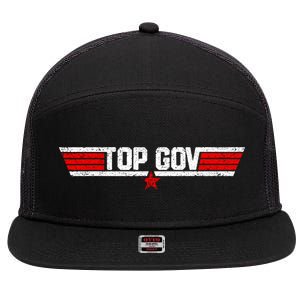 Top Gov, Ron DeSantis 7 Panel Mesh Trucker Snapback Hat