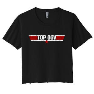 Top Gov, Ron DeSantis Women's Crop Top Tee