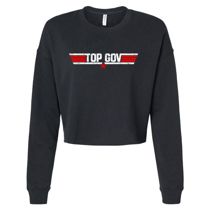 Top Gov, Ron DeSantis Cropped Pullover Crew