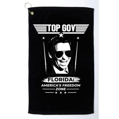 Top Gov Ron DeSantis Florida America's Freedom Zone Top Gov Golf Towel
