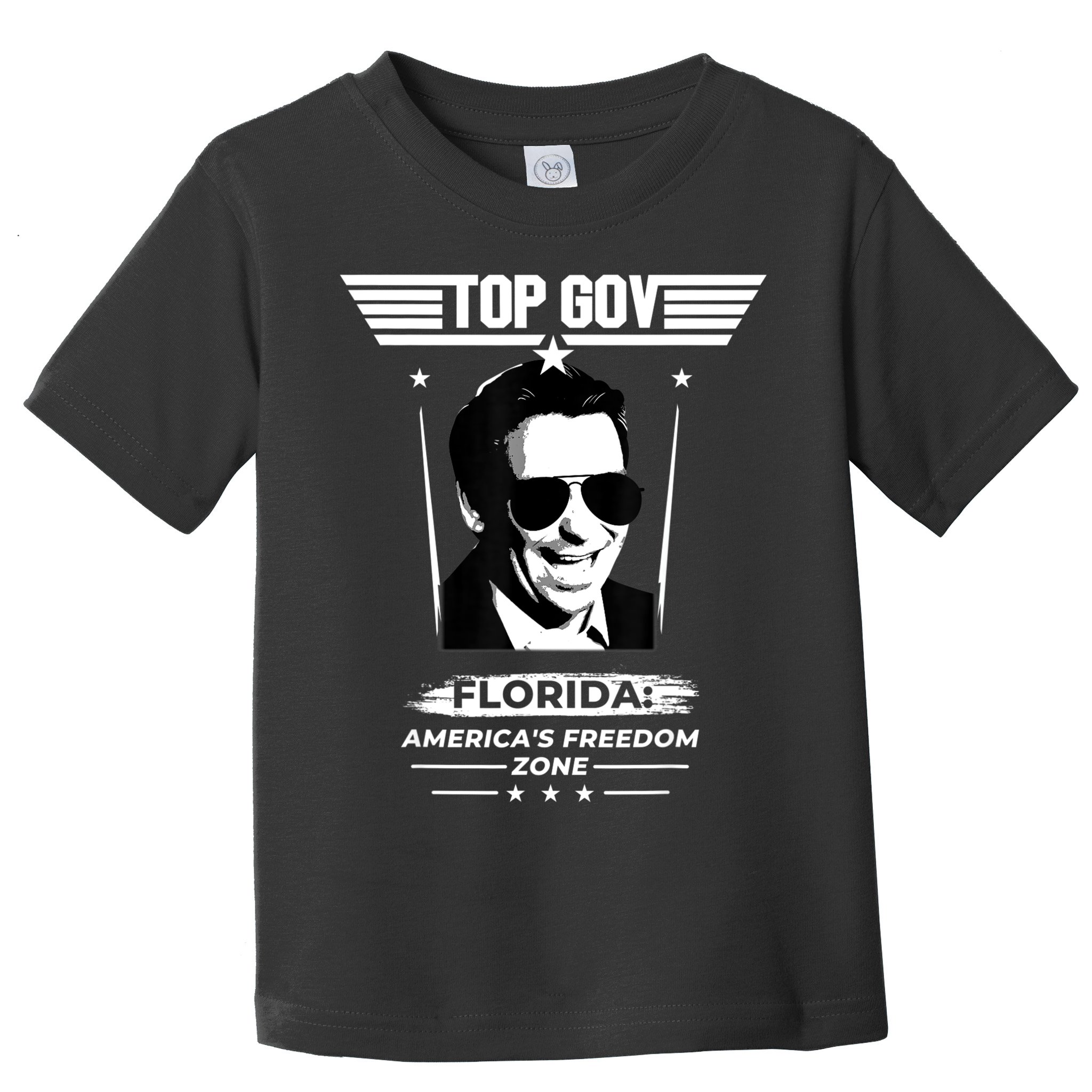 Top Gov Ron DeSantis Florida America's Freedom Zone Top Gov Toddler T-Shirt