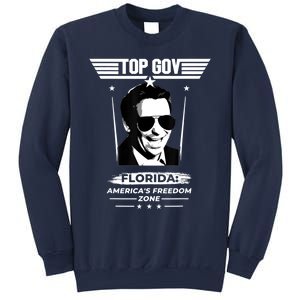 Top Gov Ron DeSantis Florida America's Freedom Zone Top Gov Sweatshirt