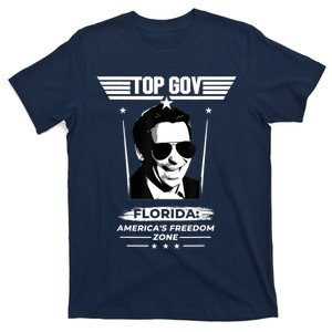 Top Gov Ron DeSantis Florida America's Freedom Zone Top Gov T-Shirt