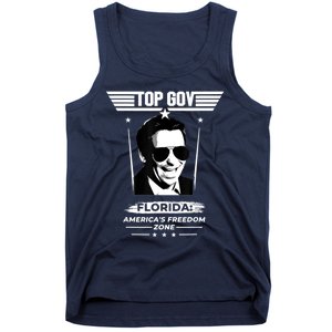 Top Gov Ron DeSantis Florida America's Freedom Zone Top Gov Tank Top