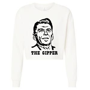 The Gipper Reagan Cropped Pullover Crew