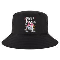 This Girl Runs On Jesus And Jiu Jitsu Cool Comfort Performance Bucket Hat