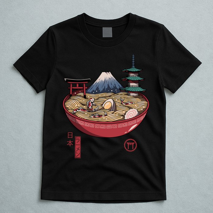 The Great Ramen Wave T-Shirt