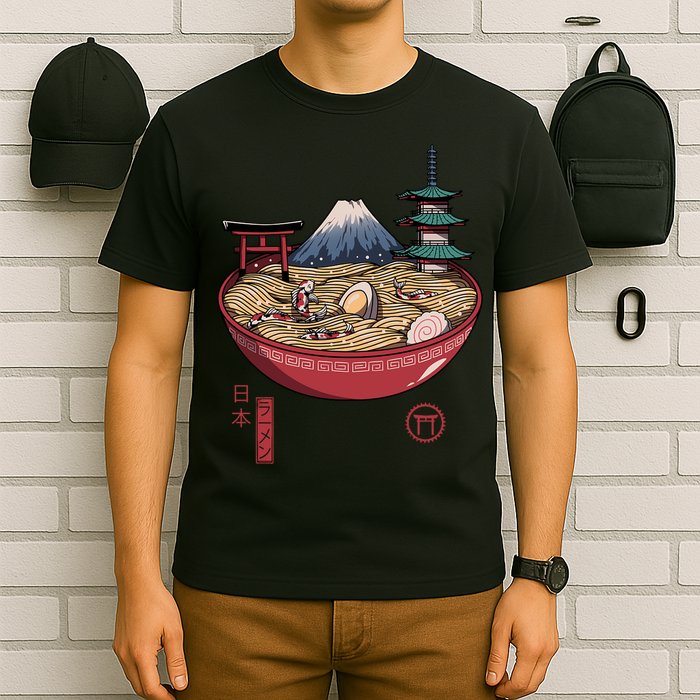The Great Ramen Wave T-Shirt