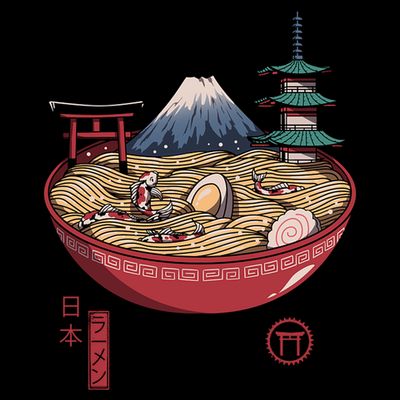 The Great Ramen Wave T-Shirt