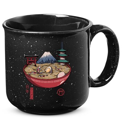 The Great Ramen Wave 15oz Campfire Ceramic Mug
